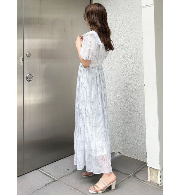 MERCURYDUO「プリーツティアードワンピース」|ワンピース|