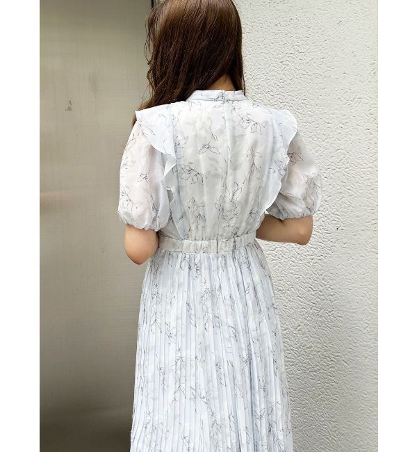 MERCURYDUO「プリーツティアードワンピース」|ワンピース|