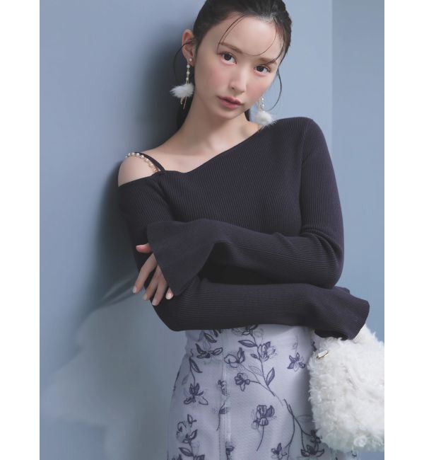 MERCURYDUO「エンブロイダリーマーメイドスカート」|スカート|