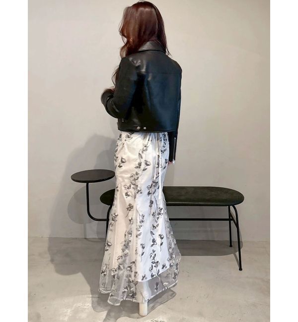 MERCURYDUO「エンブロイダリーマーメイドスカート」|スカート|