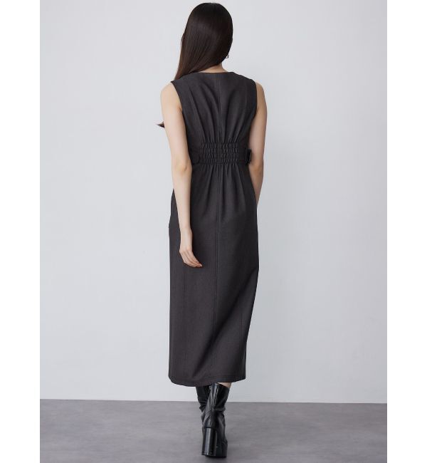 MURUA「サイドベルトジップナローワンピース」|ワンピース|