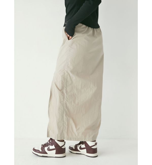 Ungrid「フロントジップラインスカート」|タイト|