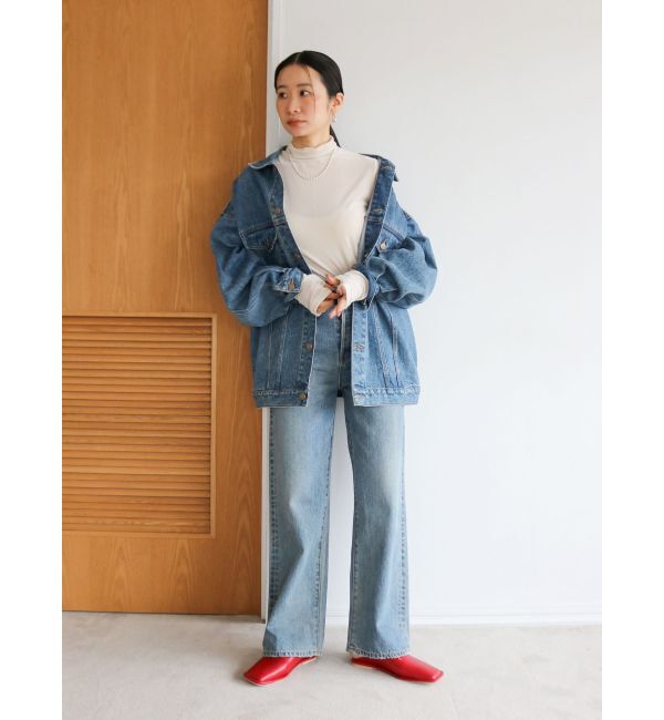 Ungrid「シアーベロアハイネックロングスリーブTee」|Tシャツ・カットソー|