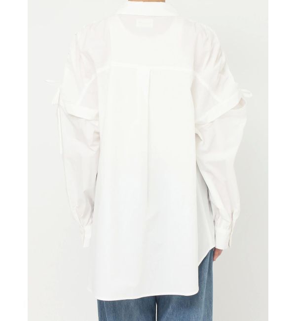Ungrid「ショルダーデザインビッグシャツ」|シャツ・ブラウス|