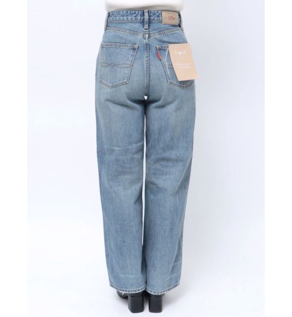 Ungrid「ハイウエストルーズストレートデニム」|デニム|