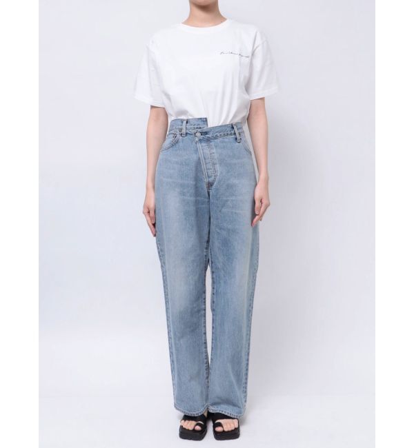 Ungrid「リメイクデザインルーズデニム」|デニム|