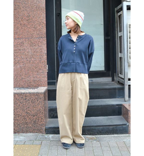 Ungrid「【WEB限定】ツータックチノパンツ」|チノ|