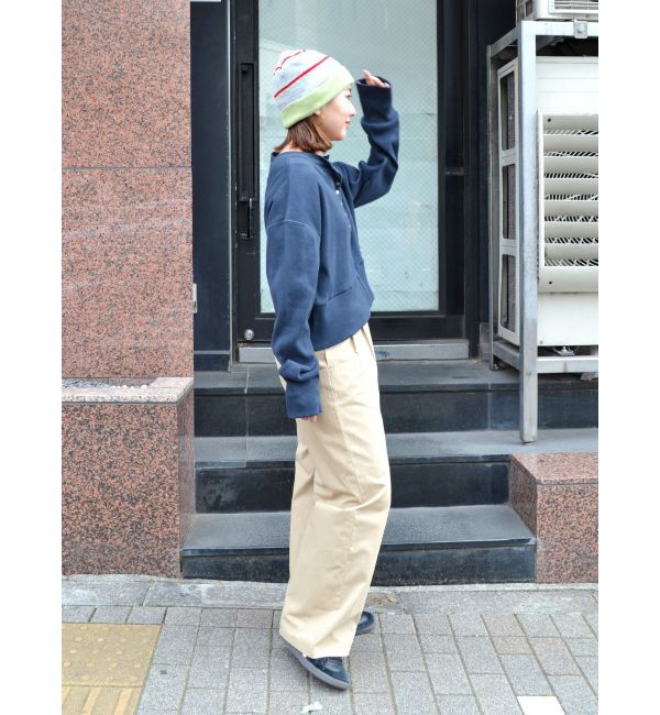 Ungrid「【WEB限定】ツータックチノパンツ」|チノ|