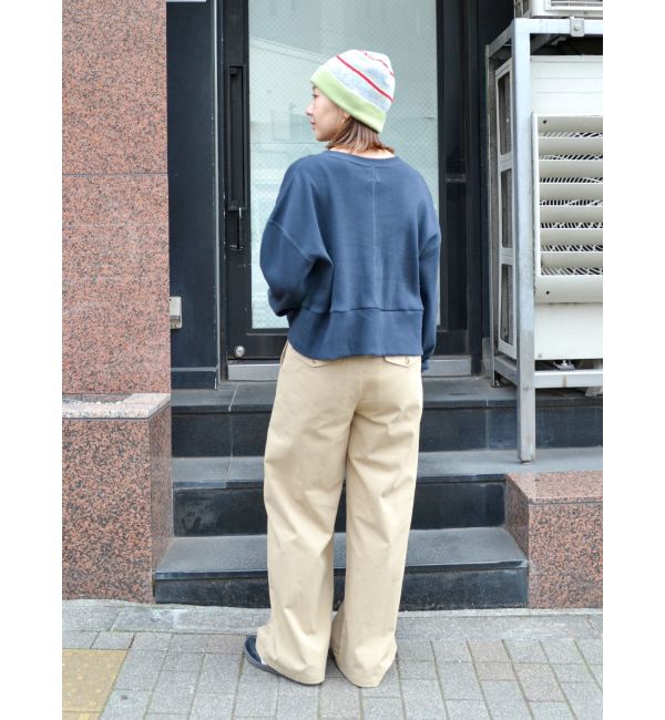 Ungrid「【WEB限定】ツータックチノパンツ」|チノ|