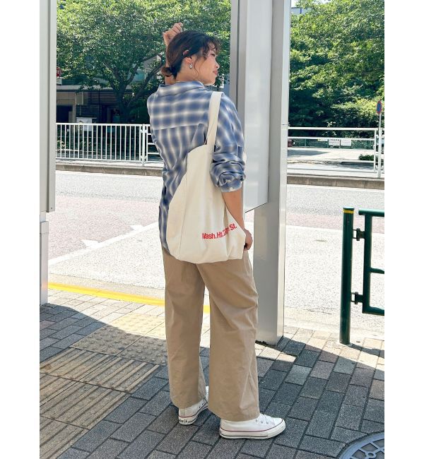 Ungrid「【WEB限定】ツータックチノパンツ」|チノ|