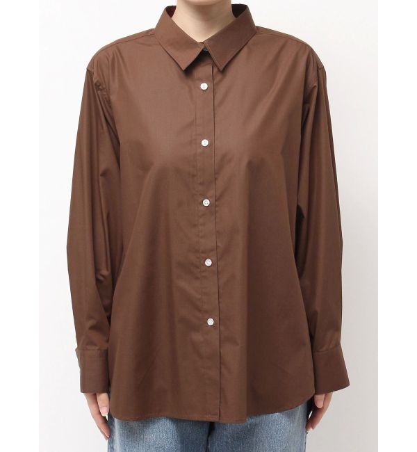 Ungrid「【展示会人気NO.1】チュールレイヤードルーズシャツ」|シャツ・ブラウス|