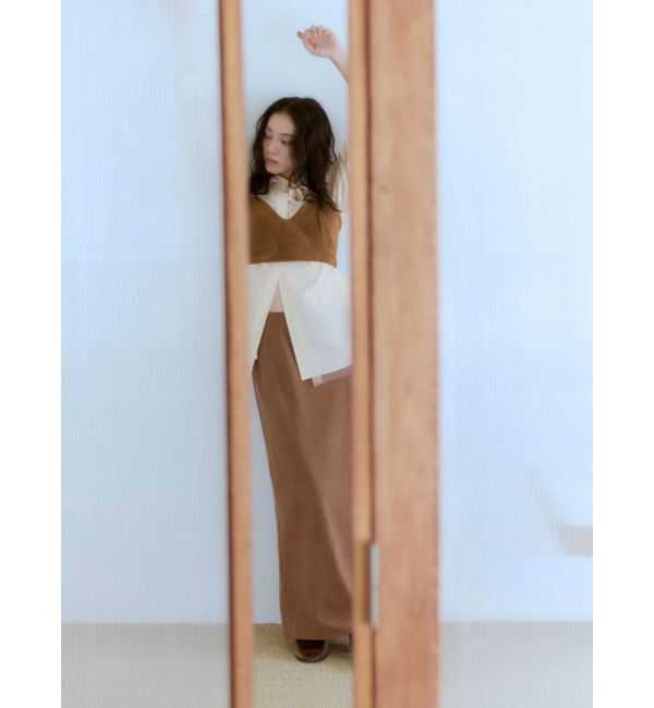 Ungrid「【展示会人気NO.1】チュールレイヤードルーズシャツ」|シャツ・ブラウス|