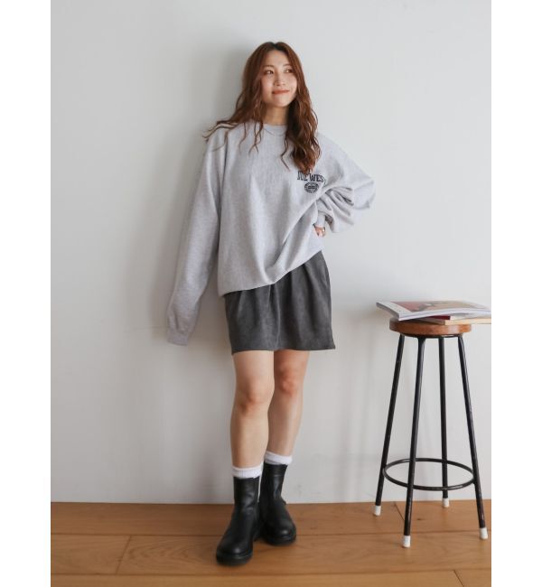 Ungrid「フェイクスウェードミニスカート」|スカート|