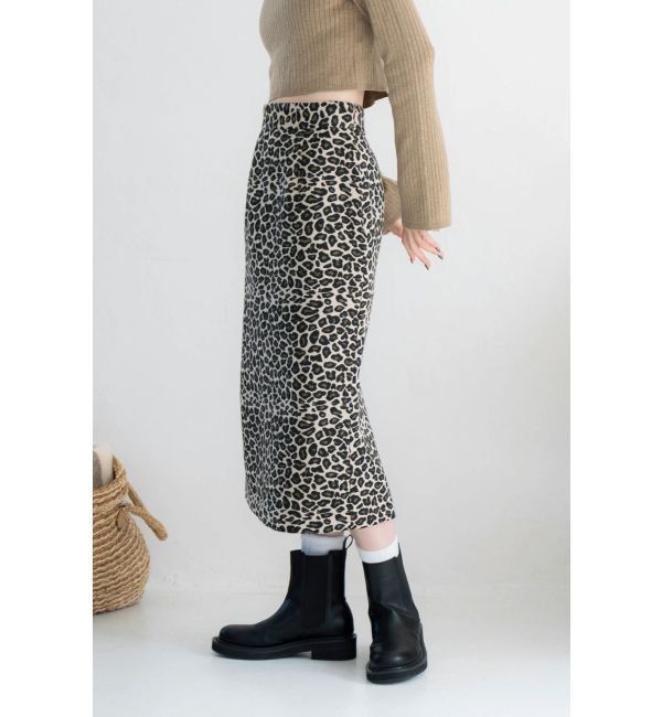 Ungrid「アニマルジャカードスカート」|スカート|
