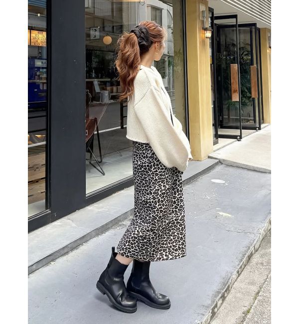 Ungrid「アニマルジャカードスカート」|スカート|