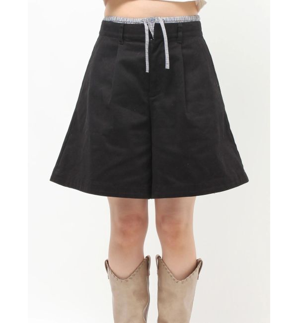 Ungrid「レイヤードデザインハーフパンツ」|その他|