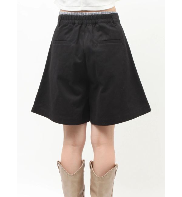 Ungrid「レイヤードデザインハーフパンツ」|その他|