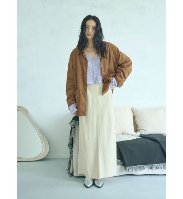 Ungrid「ピーチ起毛フィットフレアスカート」|スカート|