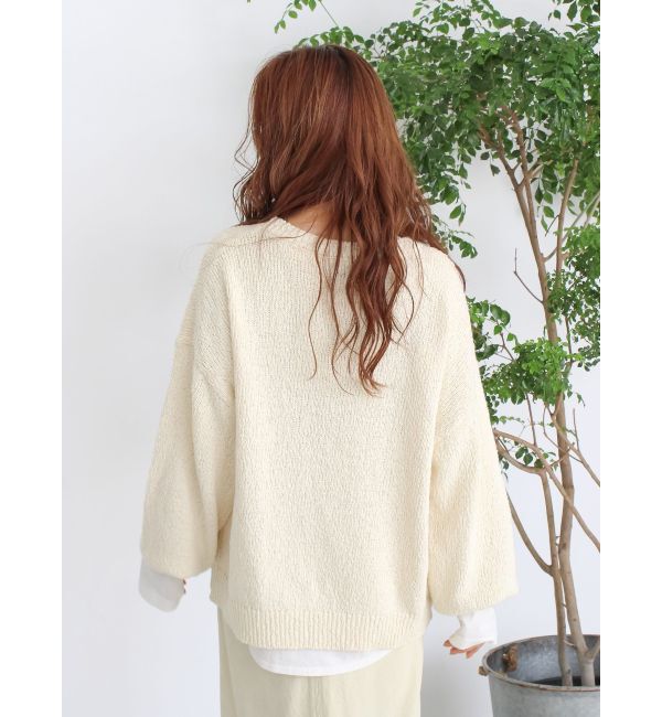 Ungrid「スラブルーズニット」|ニット・セーター|