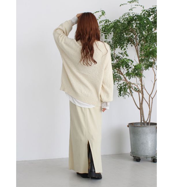 Ungrid「スラブルーズニット」|ニット・セーター|