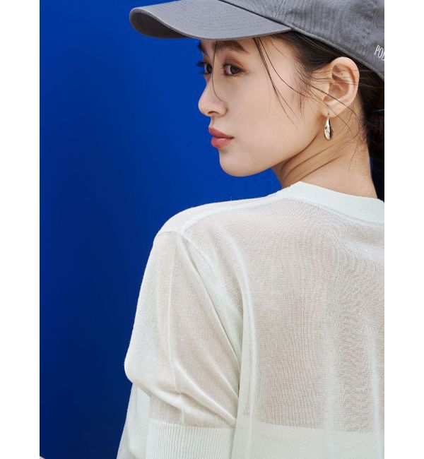 LAGUNAMOON「【POLO BCSコラボ】シアーベアニットプルオーバー」|ニット・セーター|