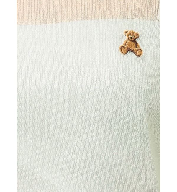 LAGUNAMOON「【POLO BCSコラボ】シアーベアニットプルオーバー」|ニット・セーター|