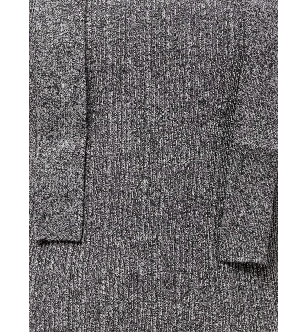 LAGUNAMOON「ボウタイアシンメトリーネックニットプルオーバー」|ニット・セーター|