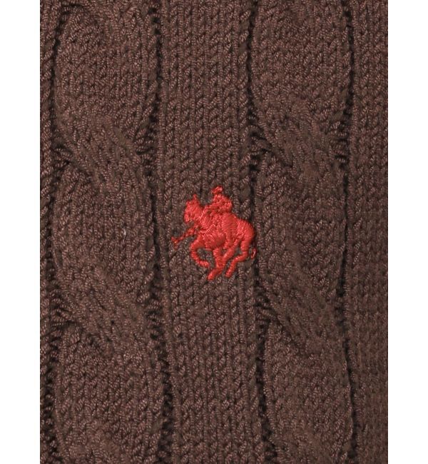 LAGUNAMOON「【POLO BCSコラボ】ケーブルラインニットワンピース」|ワンピース|