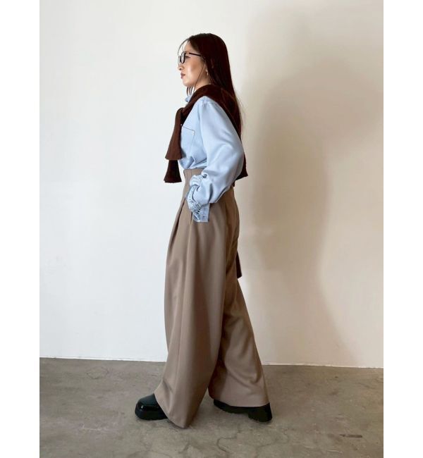 LAGUNAMOON「2タックワイドパンツ」|その他|