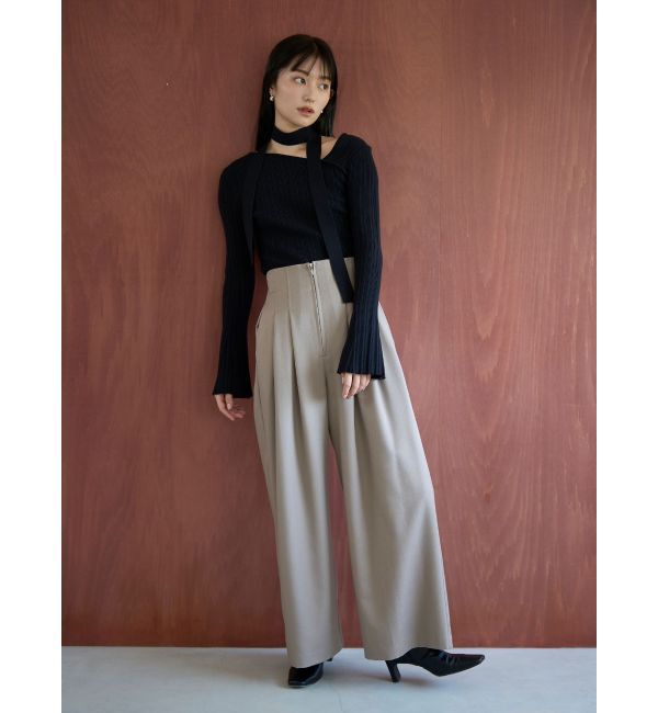 LAGUNAMOON「2タックワイドパンツ」|その他|