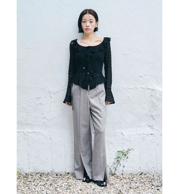 LAGUNAMOON「センタースリットフレアパンツ」|その他|