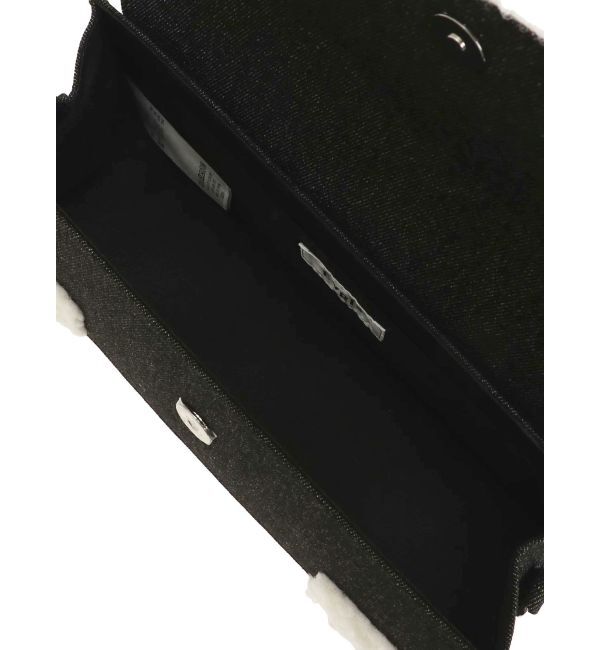 EVRIS「ボアデニムBAG」|ハンドバッグ|