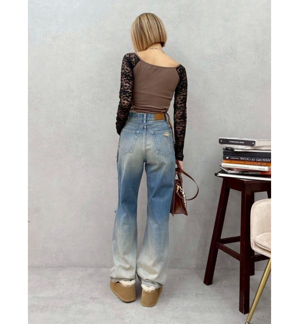 EVRIS「サイドレースアップデザイントップス」|Tシャツ・カットソー|