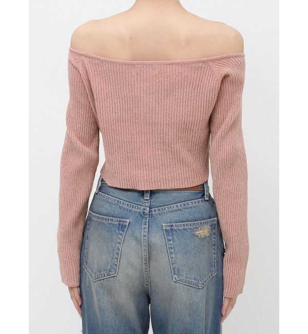 EVRIS「モールオフショルニットトップス」|ニット・セーター|