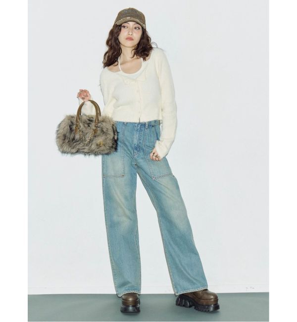 EVRIS「ホルターネックシャギーニットトップス」|ニット・セーター|