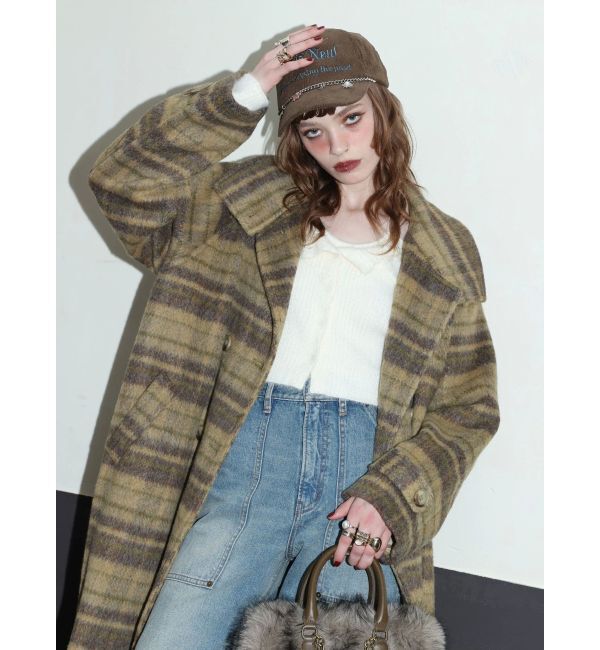 EVRIS「ホルターネックシャギーニットトップス」|ニット・セーター|