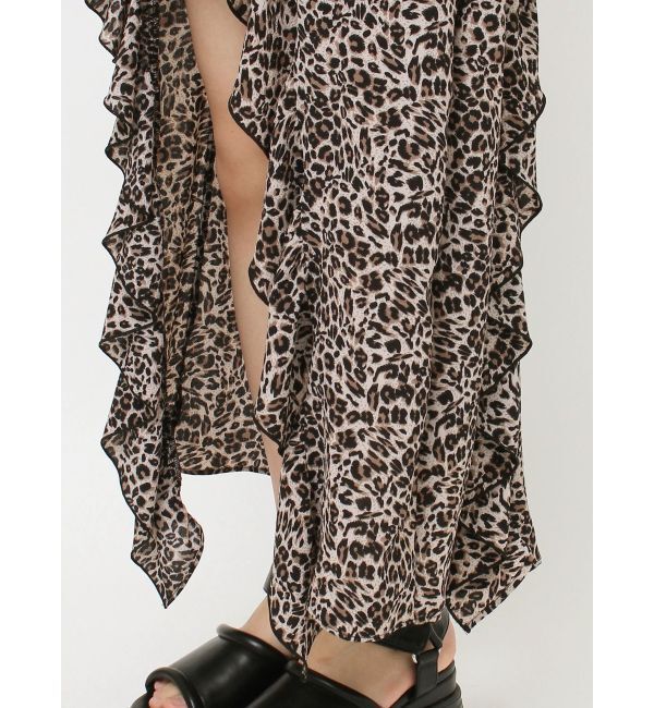 EVRIS「ギャザーアシンメトリーロングワンピース」|ワンピース|