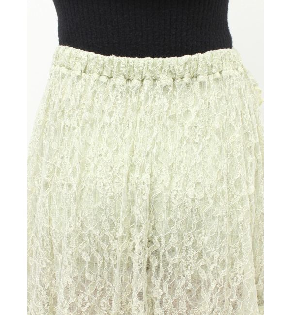 jouetie「レースフリルレイヤードフレアパンツ」|その他|