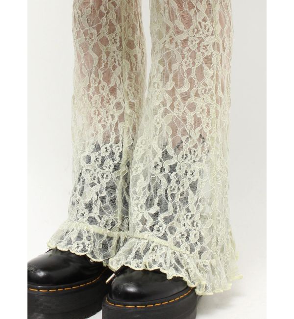 jouetie「レースフリルレイヤードフレアパンツ」|その他|