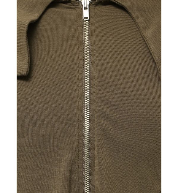 GYDA「フロントZIPクロスチョーカーショートトップス」|Tシャツ・カットソー|