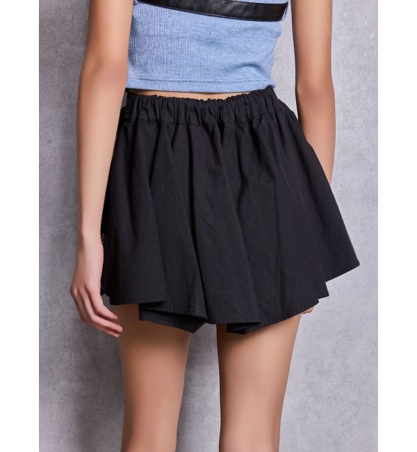 GYDA「HEM Symmetryメッシュスカートライクショートパンツ」|スカート|