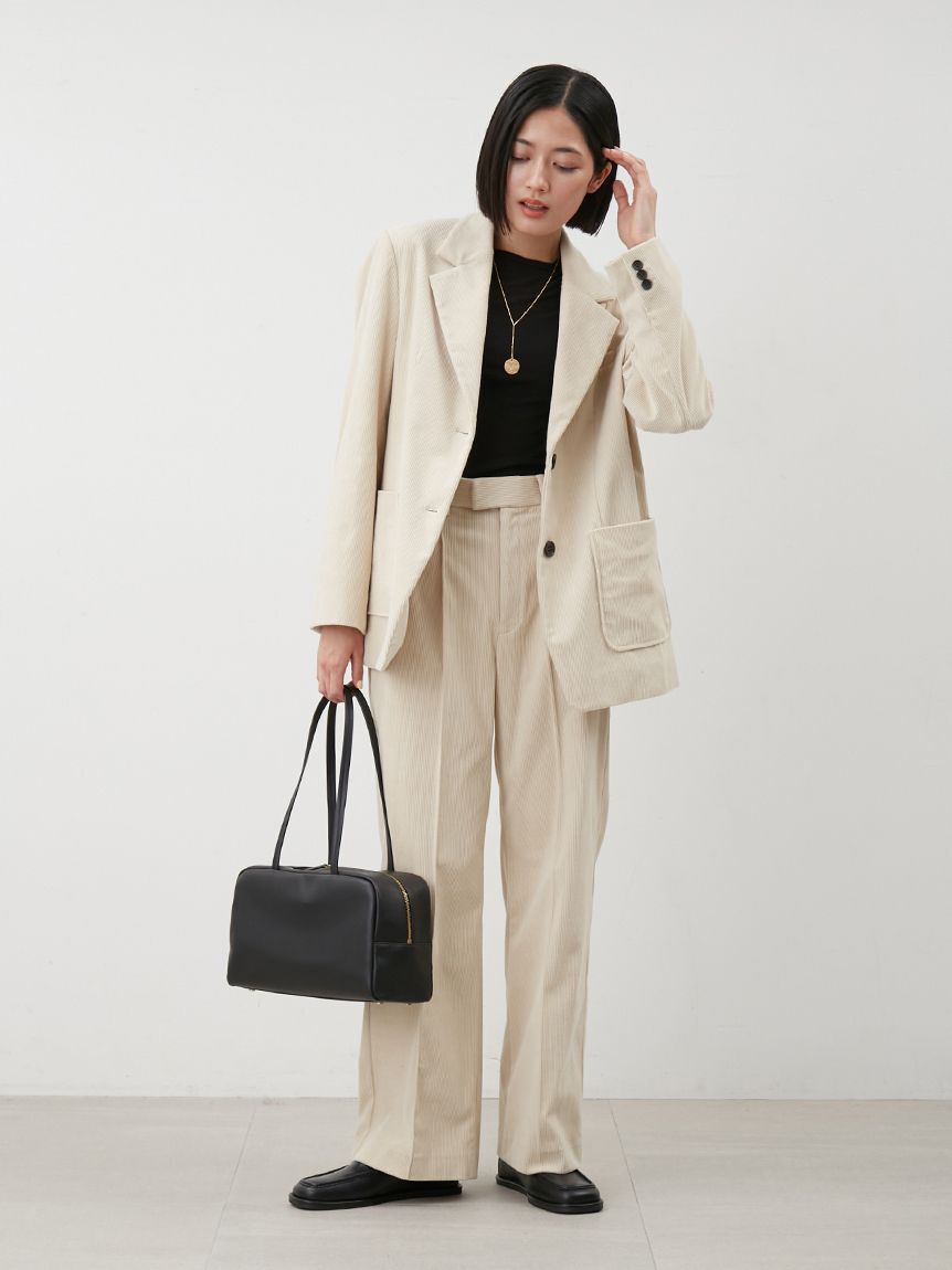 Mila Owen「ボートネック後ろあきハーフスリーブT」|Tシャツ・カットソー|