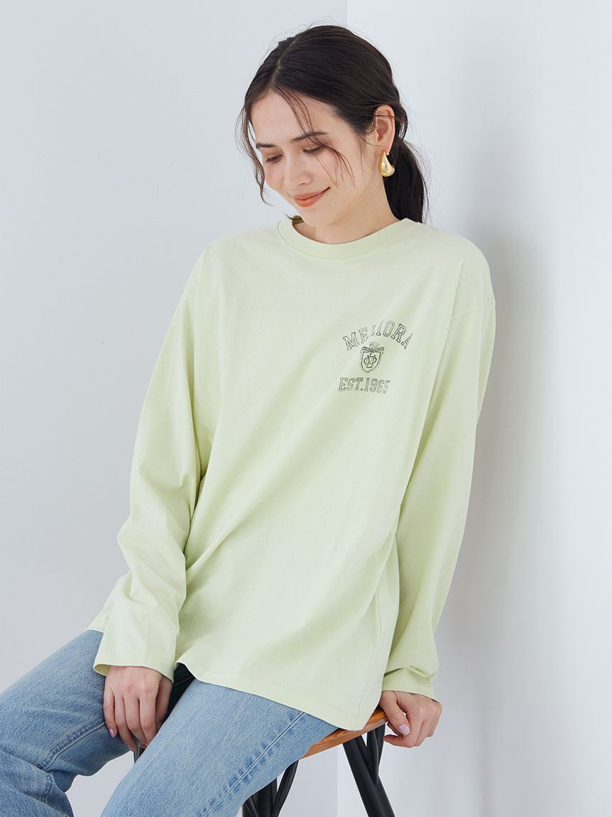 Mila Owen「カレッジロングＴシャツ」|Tシャツ・カットソー|