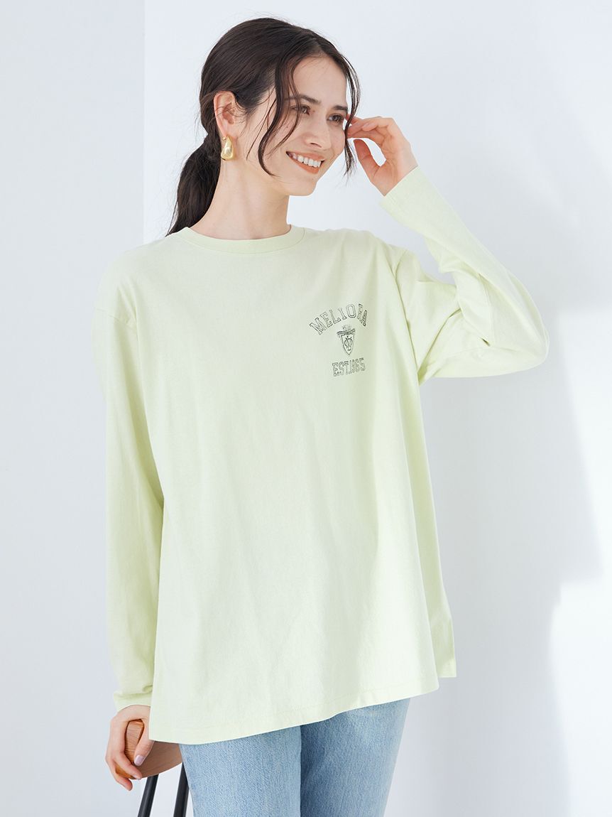 Mila Owen「カレッジロングＴシャツ」|Tシャツ・カットソー|