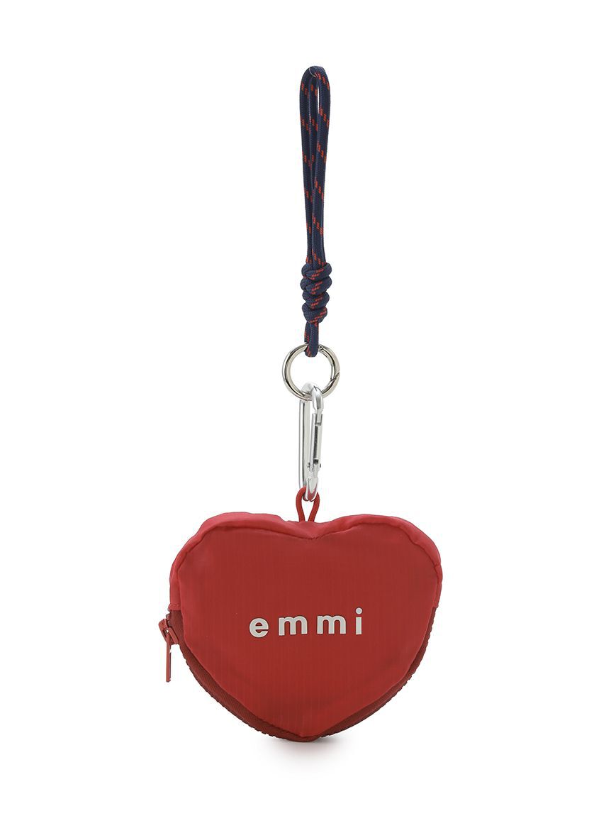 emmi atelier「【10th】ハートチャーム付きエコバッグ」|エコバッグ|