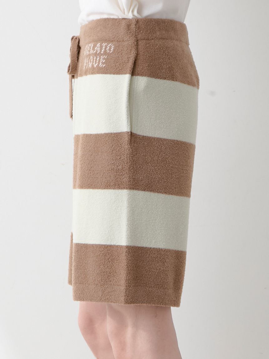 GELATO PIQUE HOMME「【HOMME】スムーズィーliteクール2ボーダーハーフパンツ」|その他|