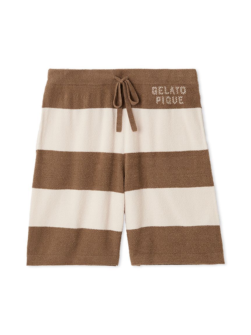 GELATO PIQUE HOMME「【HOMME】スムーズィーliteクール2ボーダーハーフパンツ」|その他|PNK