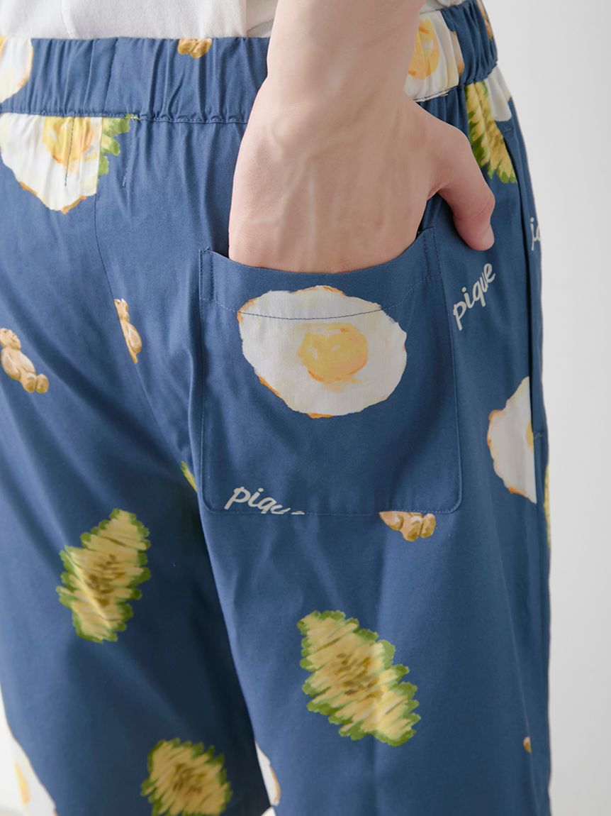 GELATO PIQUE HOMME「【HOMME】サニーサイドエッグ総柄ハーフパンツ」|その他|
