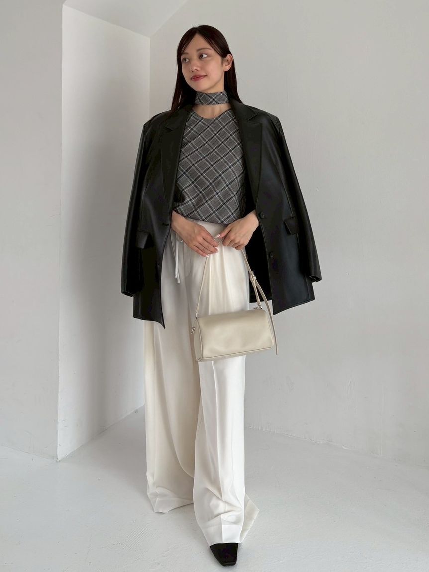 FRAY I.D「ファブリックバリエアメスリトップス」|Tシャツ・カットソー|