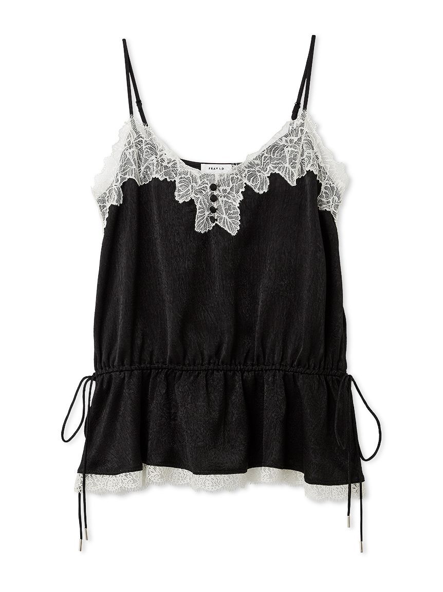 FRAY I.D「レーストリムキャミソール」|キャミソール|